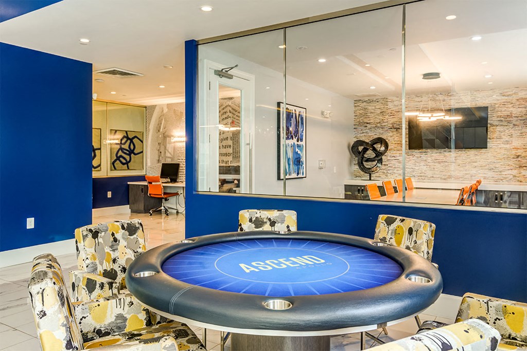Game Room at Ascend Apollo Apartments, Maryland