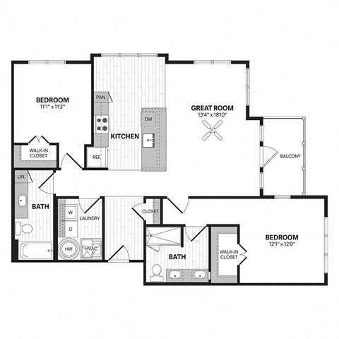 a floor plan of a bedroom house