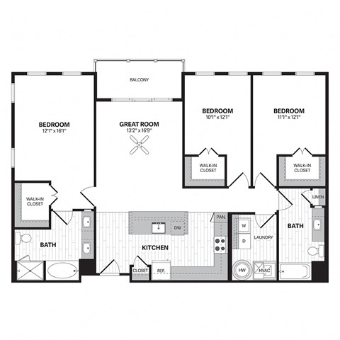 a floor plan of a home