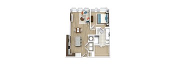 Cromwell Floor Plan at Ascend Apollo, Camp Springs, 20746