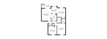 a floor plan of a house at Ellicott Grove, Ellicott City Maryland