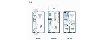 FL-A floor plan at Refinery Row, Baltimore, MD 21224