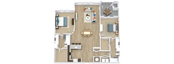 Fawn Floor Plan at Aspire Apollo, Maryland