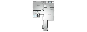 1 bed 1 bath at Hamilton Manor Apartments, Maryland