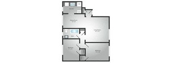 2 bed 2 bath C at Hamilton Manor Apartments, Hyattsville, MD 20782
