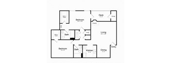 this floor plan is an approximation and may not include the most recent information at Hamilton at Kings Place, Columbia, 21046