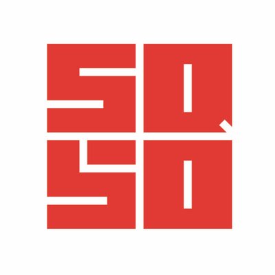 A graphic with four red squares, each containing a white letter.