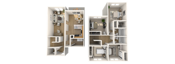 Lombard Deluxe Floor Plan at Villages at Morgan Metro, Maryland