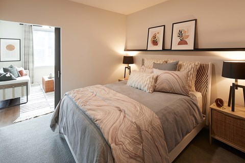 Studio bedroom