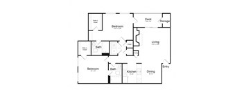 a floor plan of a home at Madison at Eden Brook, Columbia