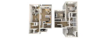 McKinney Deluxe Floor Plan at Villages at Morgan Metro, Maryland