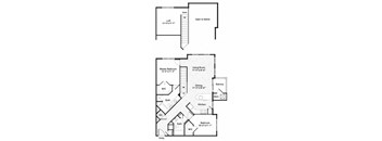 C2L Floor Plan at MetroPlace at Town Center, Maryland