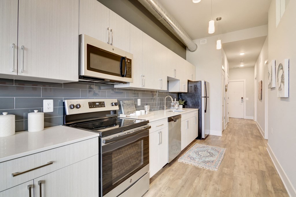 Model Kitchen at The Oxford Apartments, Oxon Hill Maryland
