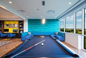 Clubroom with Lounge Seating at Verde Pointe, Arlington, VA