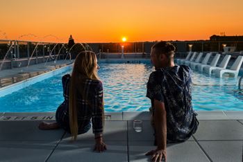 Resort-Style Pool + Sundeck at Verde Pointe, Virginia, 22201
