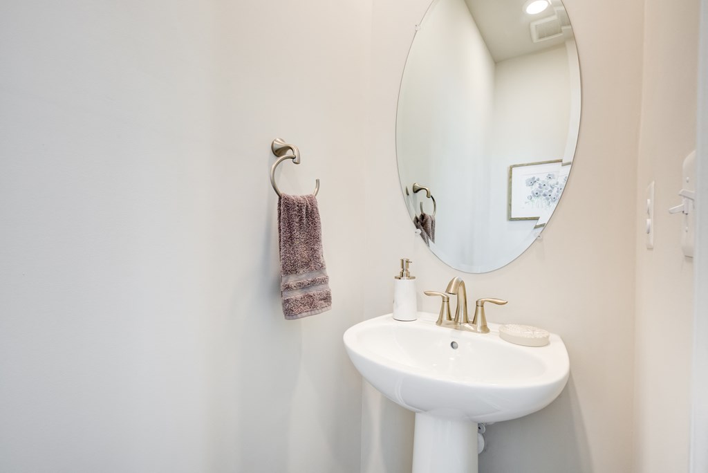 Bathroom Sink at Refinery Row, Maryland