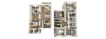 Sagamore Hill Deluxe Floor Plan at Morgan Metro, Landover, MD 20785