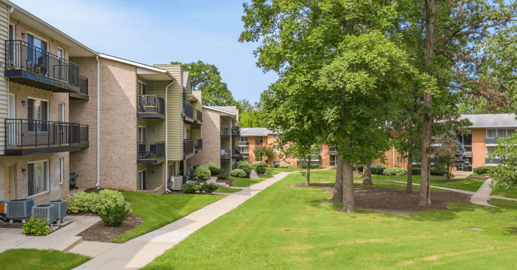 Green Space Walking Trails at Laurel Pines, Maryland, 20708