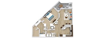 Sienna Floor Plan at Aspire Apollo, Camp Springs, MD