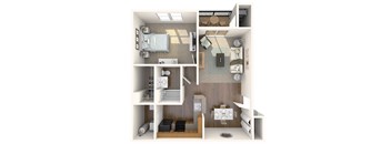 1 bed 1 bath A at Park at Winterset Apartments, Maryland
