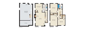 TH04 Floorplan at Falkland Chase, Silver Spring