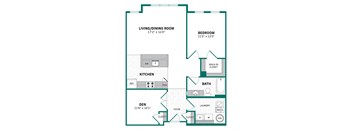 a floor plan of a bedroom house