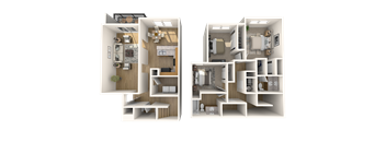 Westlake Floor Plan at Villages at Morgan Metro, Maryland