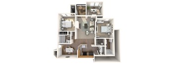 2 bed 2 bath D at Park at Winterset Apartments, Maryland