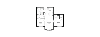 2C Floor Plan at Woodmore Apartments, Bowie