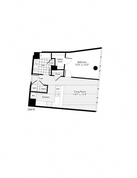 Floor Plan A04 at The Zenith, 21201