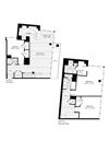 3 Bedroom and 2 Bath Floor Plan 3 Bedroom and 2 Bath Floor Plan at The Zenith, Baltimore, MD