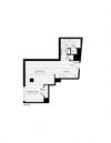 0 Bed 1 Bath Floor Plan 0 Bed 1 Bath Floor Plan at The Zenith, Baltimore