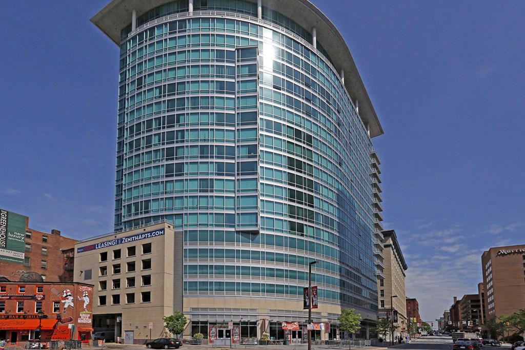 Exterior Building at The Zenith, Baltimore, MD