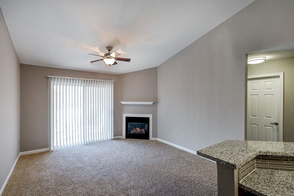 Fireplace at Owings Park Apartments, Maryland
