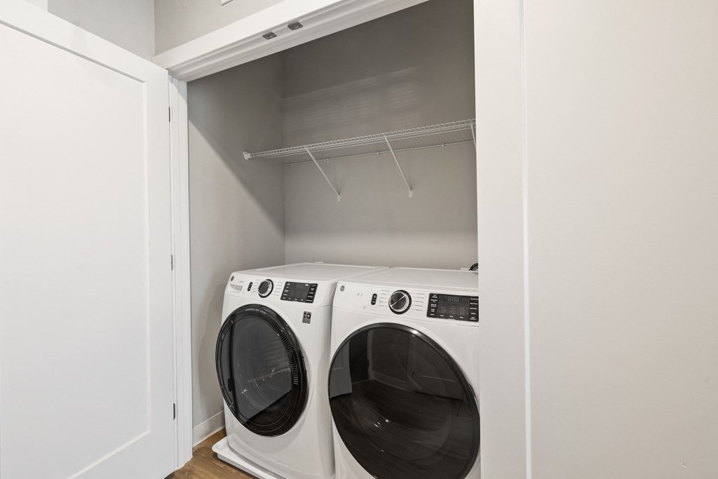 In Home Full Size Washer And Dryer at Woodmore Apartments, Bowie