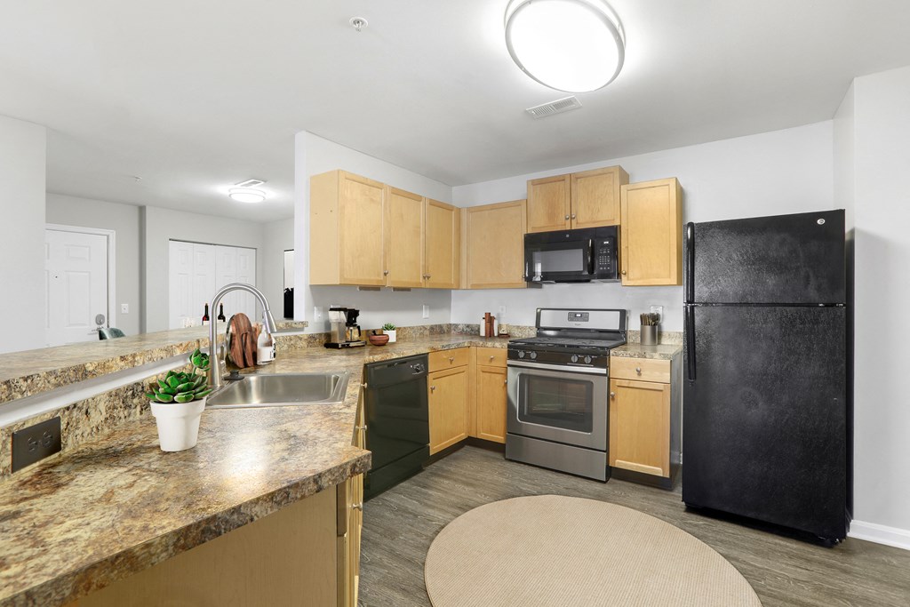 Kitchen at Owings Park Apartments, Maryland, 21117