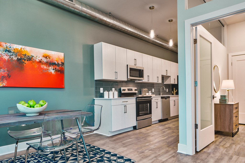 Open Concept Kitchen at The Oxford Apartments, Maryland, 20745