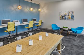 Business Center at The Oxford Apartments, Oxon Hill Maryland