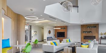Lobby at The Oxford Apartments, Oxon Hill, 20745