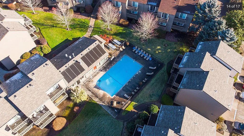 Parkwest aerial pool