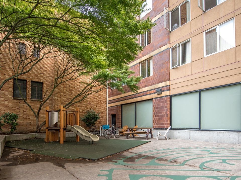 St James play structure