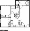 2 bedroom floorplan