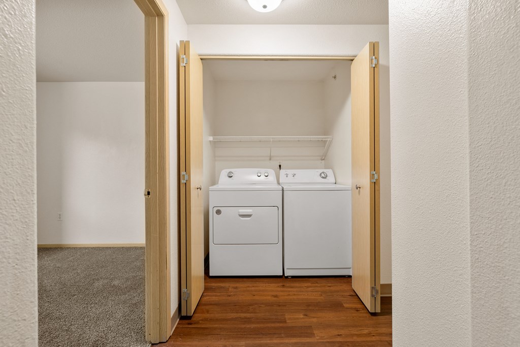 our apartments have a laundry room with washer and dryer