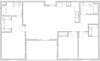 3 bedroom floor plan image