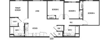 a diagram of a scorpion with labels on it