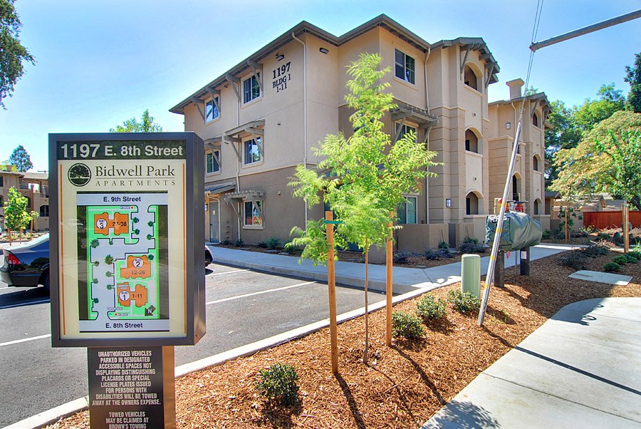 Bidwell Park exterior map