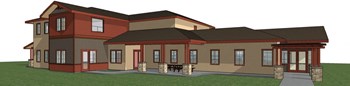 Brunswick Commons, front elevation conceptual drawing - Photo Gallery 2