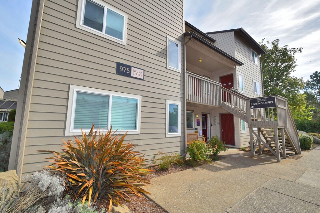 the building where the condo is located