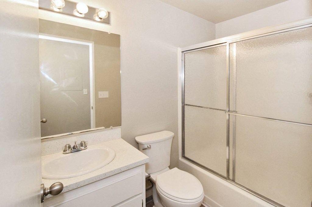 a bathroom with a sink toilet and a shower