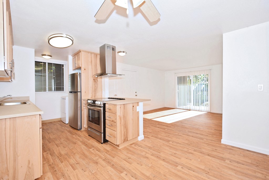 Squires Court Kitchen and living remodel